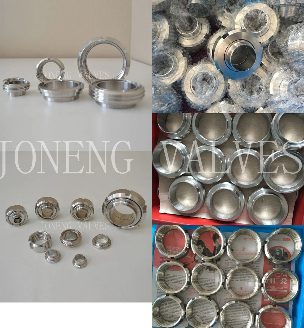 Stainless Steel Food Grade Sanitary Welded Triclover Bend Curva Tee Reducer Union Ferrule Tube Pipe Elbow Fittings (JN-FT2008)