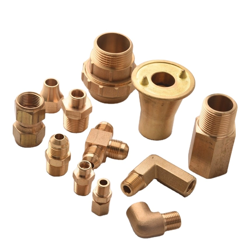 Hex Nipple Brass Pipe Elbow Coupling Union Sanitary Tap Connector Fitting