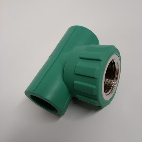 모든 유형의 파란색 녹색 PPR 파이프 피팅 목록 이름 온수 냉수용 PPR 액세서리